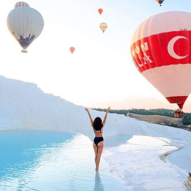 Side/Alanya: Pamukkale Hot Air Balloon Flight w/Lunch - Price and value: what $51 really buys