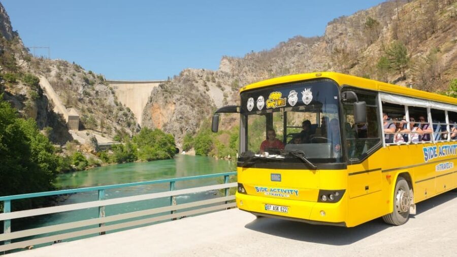 Side: Cabrio Bus and Boat Day Trip at the Green Lake - Green Lake Oymapınar: the one-hour boat cruise and swim time