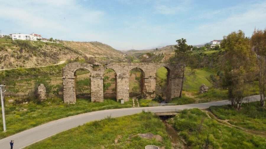 Side: Cabrio Bus and Boat Day Trip at the Green Lake - Central Mosque in Manavgat and the waterfall payoff