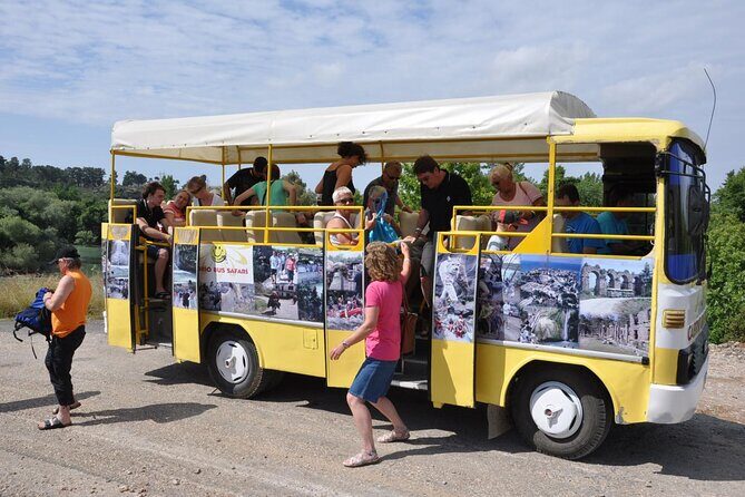 Side Cabrio Bus Tour With Green Lake And Manavgat Waterfall - Hotel pickup in Side: follow the meeting rule