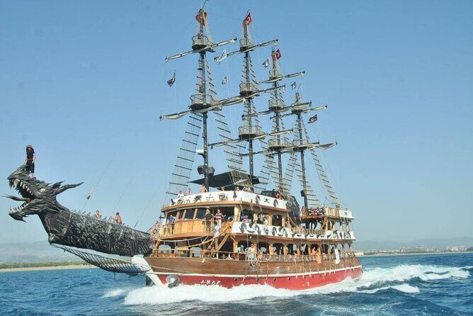Side: Dolphin Island Boat Tour with Foam Party and Lunch - Pirate-Ship Energy on Side’s Coast: What the Day Feels Like