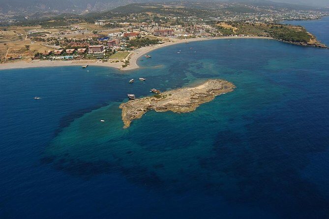 Side: Dolphin Island Boat Tour with Foam Party and Lunch - The Final Sand Break Back at Manavgat Bosphorus