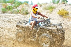 Side: Guided Quad Bike Riding Experience - The Quad Ride Itself: What 20 km Feels Like in the Side Hills