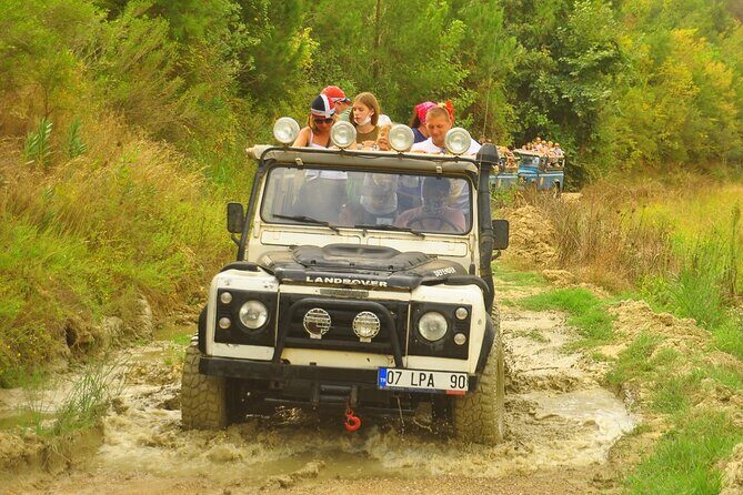 Side : Jeep Safari and Green Canyon See with Lunch - Green Canyon and Manavgat Dam: Quick Photo Stops That Break Up the Drive