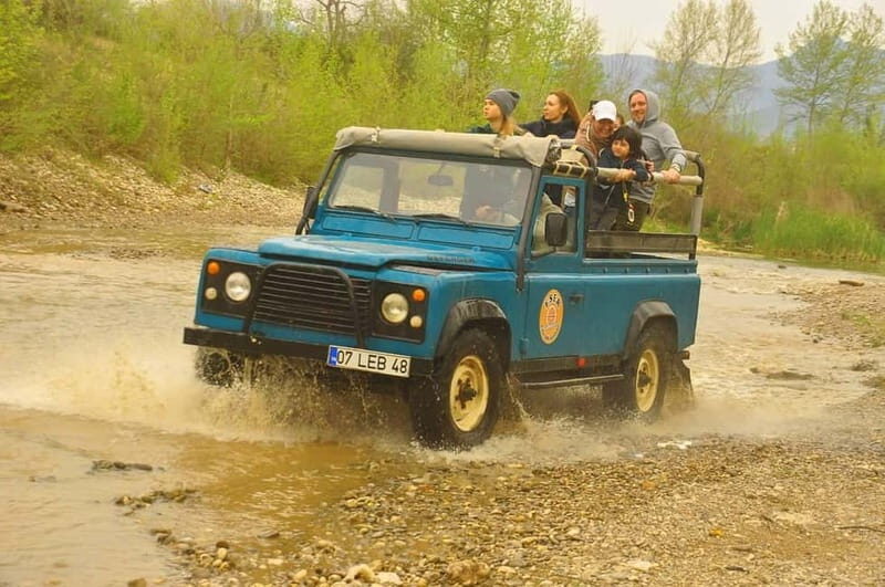 Side: Jeep Safari Tour with Lunch and Green Canyon See - Side to Taurus Mountains: where the jeep safari really starts working