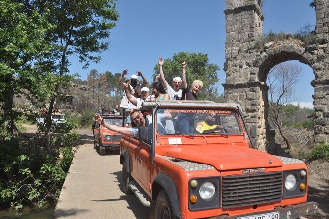 Side Jeep Safari With lunch included - Green Canyon: lunch with chicken or fish, plus mini water park slides