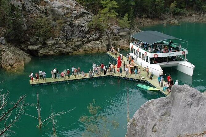 Side / Manavgat : Green Canyon Boat Trip w/ Lunch & Soft Drinks - Lunch and soft drinks: included food, steps, and comfort choices