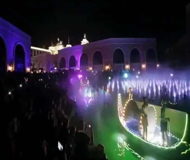 Side: Night Shows at The Land Of Legends with Transfer - Arriving at Land of Legends after dark