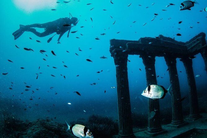 "Side: Scuba Diving in the Fascinating Underwater Museum" - Two Underwater Sessions, One Easy Plan (with lunch in the middle)