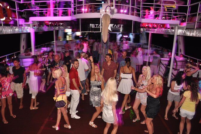 Starcraft Alanya Night Party Boat - A night out on a triple-decker yacht in Alanya