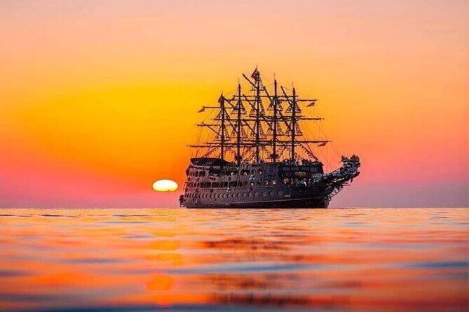 Sunset Boat Trip Along the coast of Alanya - Quick hits before you go