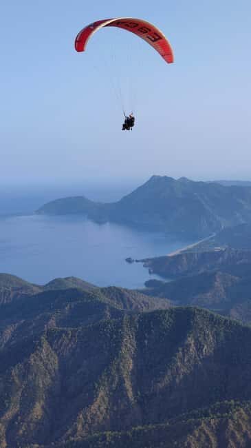 TANDEM PARAGLİDİNG FLIGHT CABLE CAR TRANSFER TO KEMER REGİON - Views over Antalya and the sea: the part you’ll remember