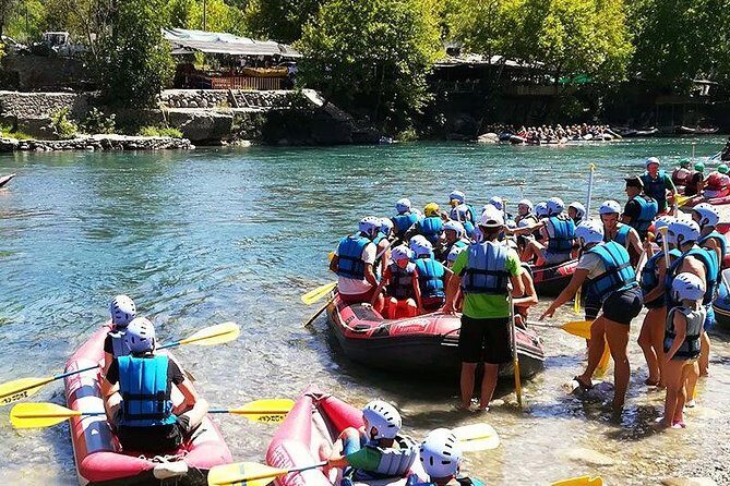 White-Water Rafting Tour from Side and Manavgat - English on the water, mixed language on the bus
